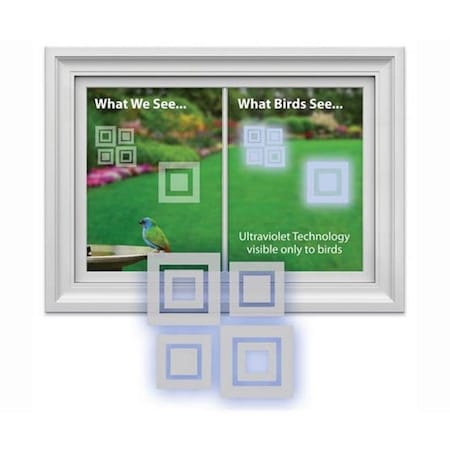Window Alert Window Alert WINDA10 Modern Square Decal WINDA10